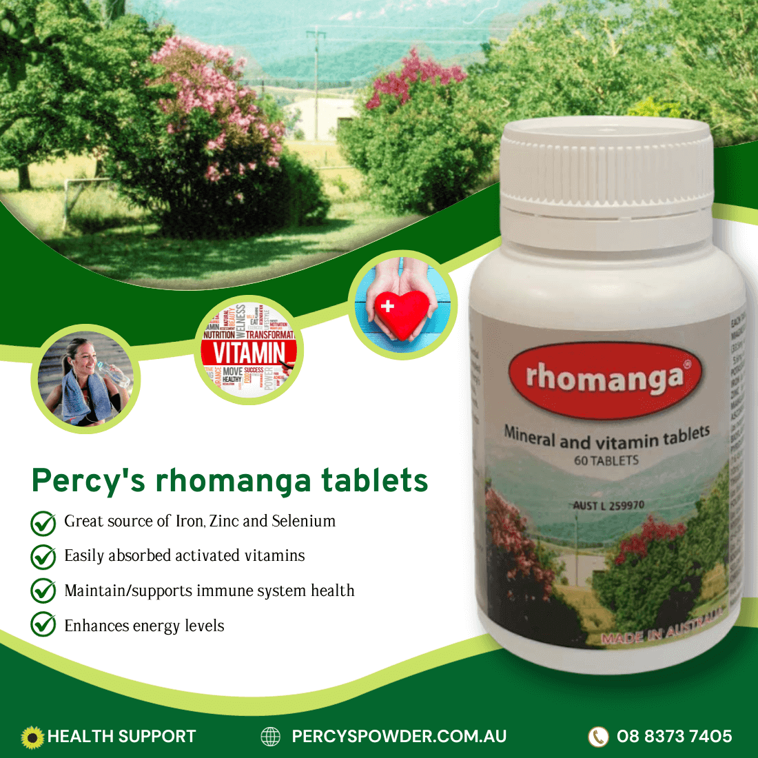 Percy's rhomanga tablets