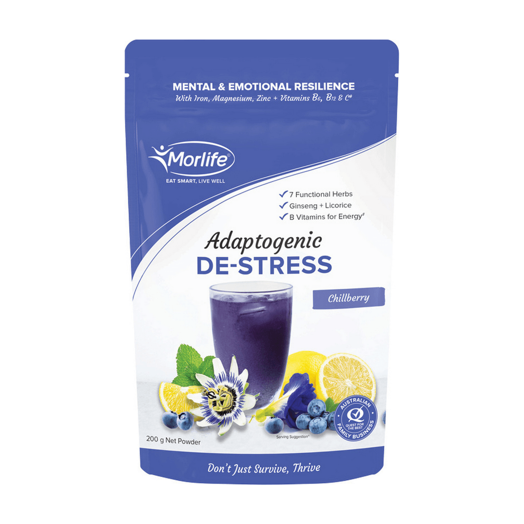Morlife Adaptogenic De-Stress 200g Chillberry Flavour