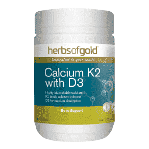 Calcium K2 with D3 - Optimal Bone Support - Health Support