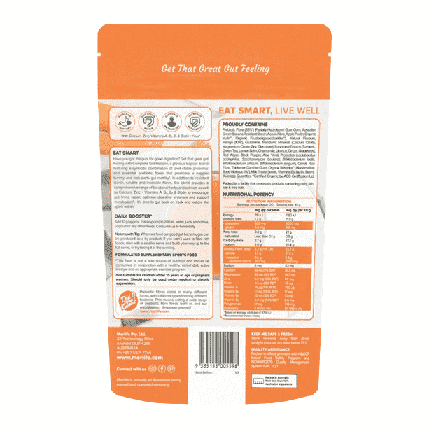 Complete Gut Restore With Probiotics For Optimal Gut Health 200g - Health Support