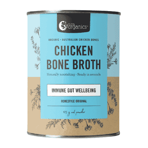 Organic Instant Bone Broth Powder 125g - Assorted Flavours - Health Support