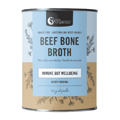 Organic Instant Bone Broth Powder 125g - Assorted Flavours - Health Support
