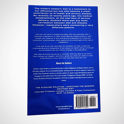 The Alkaline Solution back cover