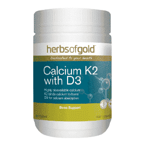 Calcium K2 with D3 - Optimal Bone Support - Health Support 