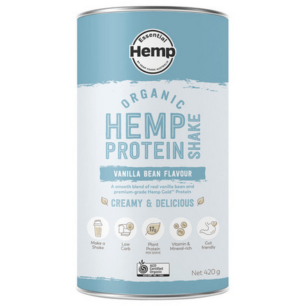 Organic Hemp Protein Powder 420g - Health Support 